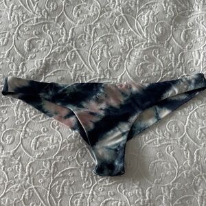 Billabong Tie-Dye Bikini Bottom - Blue and Pink